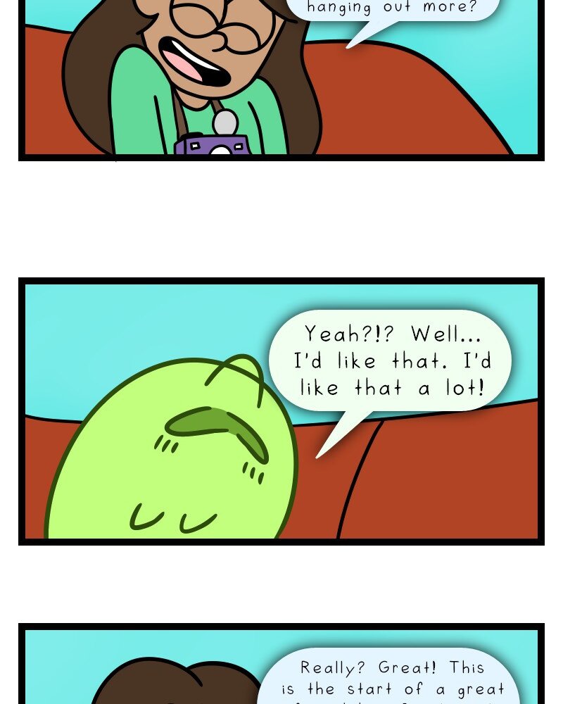 Life of a Highschool Slime - Episode 10, Page 13: Sophomore Year- Chapter 10